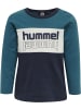 Hummel Shirt "Hmlbolt T-Shirt L/S" in Blau