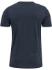 Hummel Hummel T-Shirt Hmllegacy Erwachsene in GREY MELANGE/BLUE NIGHTS