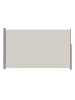SONGMICS Seitenmarkise Sheld in Beige - (B)400 x (H)200 cm