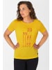 super.natural Merino T-Shirt W SKIING TEE in gelb