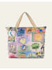 Oilily Flaming Symbols Shopper Tasche 73 cm almond oil