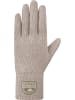 Normani Outdoor Sports Kinder Merino Strick-Fingerhandschuhe Berlingen in Beige