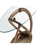 Angel Cerdá Wandtisch 3246 in Kristall / Walnuss / Gold – (B)125 x (H)80 x (T)45 cm
