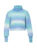 Usha Women Sweater in Blau Mehrfarbig