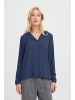 b. young Langarm - Hemd BMMGERDA Straight fit in Navy Blazer