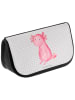 Mr. & Mrs. Panda Kosmetiktasche Axolotl Niedlich ohne Spruch in Grau Pastell