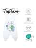 TupTam Baby Strampler mit Aufdruck Spruch 5er Pack in grau/grün