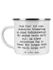 Mr. & Mrs. Panda Kaffeebecher Spruch Freude Erleben mit Spruch in Weiß
