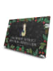 Mr. & Mrs. Panda Adventskalender Pinguin Blumen mit Spruch in Kreidetafel