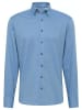 Eterna Langarm Business Hemd für Herren in blau