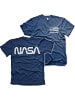 Nasa T-Shirt in Blau