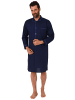 NORMANN Nachthemd langarm gewebt Knopfleiste - 54891 in marine