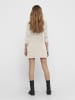 ONLY Strickkleid in Whitecap Gray