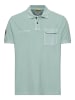 Camel Active Piqué Poloshirt aus zertifiziertem Organic Cotton in Grün