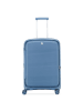 Roncato Arcade DLX 4 Rollen Trolley 67 cm mit Dehnfalte in avio