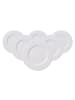 Villeroy & Boch 6er Set Frühstücksteller White Pearl ø 22,7 cm weiß in weiß