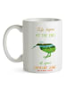 Mr. & Mrs. Panda Tasse Kiwi Neuseeland mit Spruch in Bunt