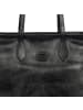 BRIC`s Volterra Shopper Tasche M Leder 40.5 cm Laptopfach in black