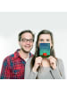 Mr. & Mrs. Panda Wanddeko Abenteuer mit Spruch in Bunt