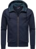 ragwear Kapuzensweatjacke Patry in Navy