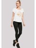 F4NT4STIC Long Cut T-Shirt Harry Potter Hogwarts Moon in weiß