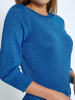 Peppercorn Pullover in Palace Blue