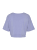 LASCANA Kurzarmshirt in blau