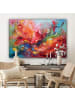 MuchoWow Leinwand bilder Abstrakte Farbexplosion (BxH)