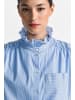 Rich & Royal Bluse in hellblau weiß