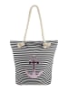Yuhu Strandtasche Totebag in Schwarz