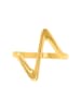 Steel_Art Fingerring Persi goldfarben in goldfarben