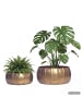 FineBuy Vase in Gold / Aluminium / 39x39x17