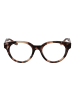 Trussardi Unisex Optische Fassungen Browline Braun