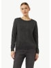 comma CI Strickpullover langarm in Schwarz