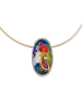 Herb Schmuck 925/- Sterling Silber in mehrfarbig