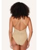 Linga Dore Badeanzug Badeanzug in Gold beige