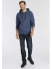 Man's World Kapuzensweatshirt in jeansblau-melange