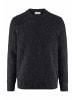 Hessnatur Hessnatur Pullover Regular aus Bio-Baumwolle mit recycelter Wolle in anthrazit