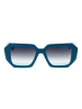 Ana Hickmann Damen Sonnenbrillen Rechteck Blau