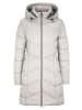 Betty Barclay Outdoorjacke mit abnehmbarer Kapuze in Silver Cloud