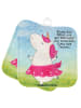 Mr. & Mrs. Panda Topfhandschuhe Einhorn Ballerina Design mit Spruch in Weiß