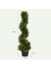 Outsunny Künstlicher Zedernbaum in Grün 18L x 18B x 90H cm