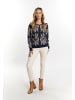 Albee Women Strickpullover in Marine Creme
