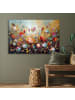 OnlyWow Metallbild Blumenmeer