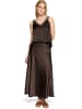Zero  Basic-Top mit V-Ausschnitt in Chocolate Plum