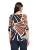 BETTY & CO Feinstrickpullover mit Print in Nature/Brown
