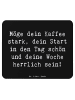 Mr. & Mrs. Panda Maus Pad Spruch Selbstzweifel Überwinden mit Sp... in Schwarz