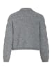 Vila Strickjacke in Medium Grey Melange