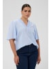KAFFE curve Langarm-Bluse KCjane Regular fit in Brunnera Blue