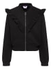 myMo Sweatjacke in Schwarz